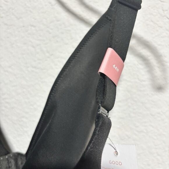 Cacique Full Coverage 44H Blue Bra Lightly Padded Underwire Smooth Fit - Picture 5 of 7